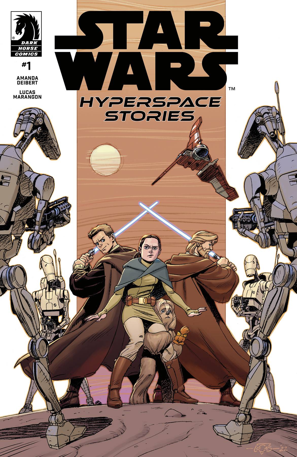 STAR WARS HYPERSPACE STORIES #1 (OF 12) CVR A MARANGON (C: 1