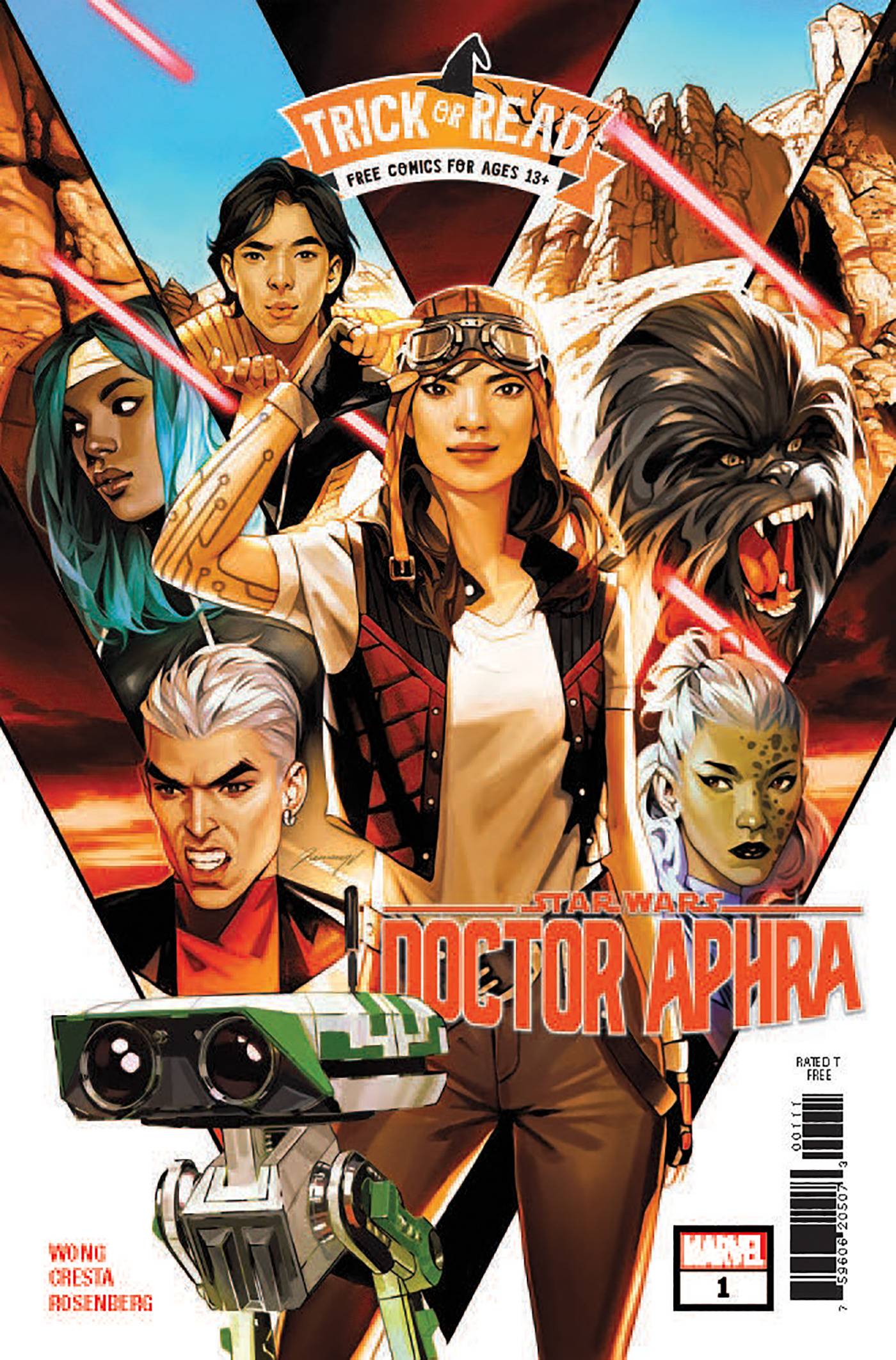 STAR WARS DOCTOR APHRA #1 HALLOWEEN TRICK OR READ 2022