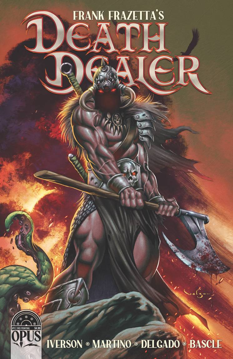 FRANK FRAZETTA DEATH DEALER #1 3RD PTG