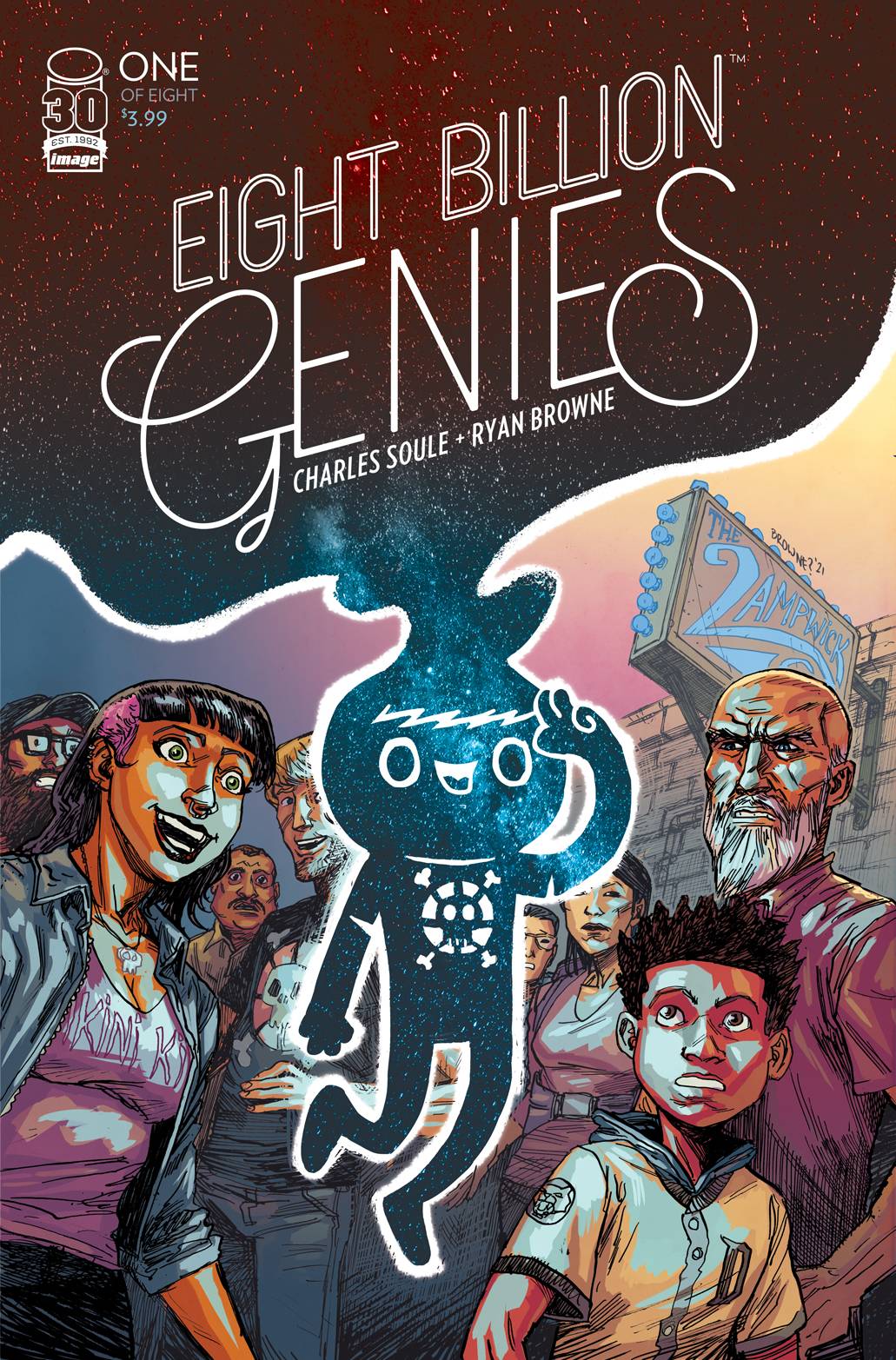 EIGHT BILLION GENIES #1 (OF 8) 2ND PTG