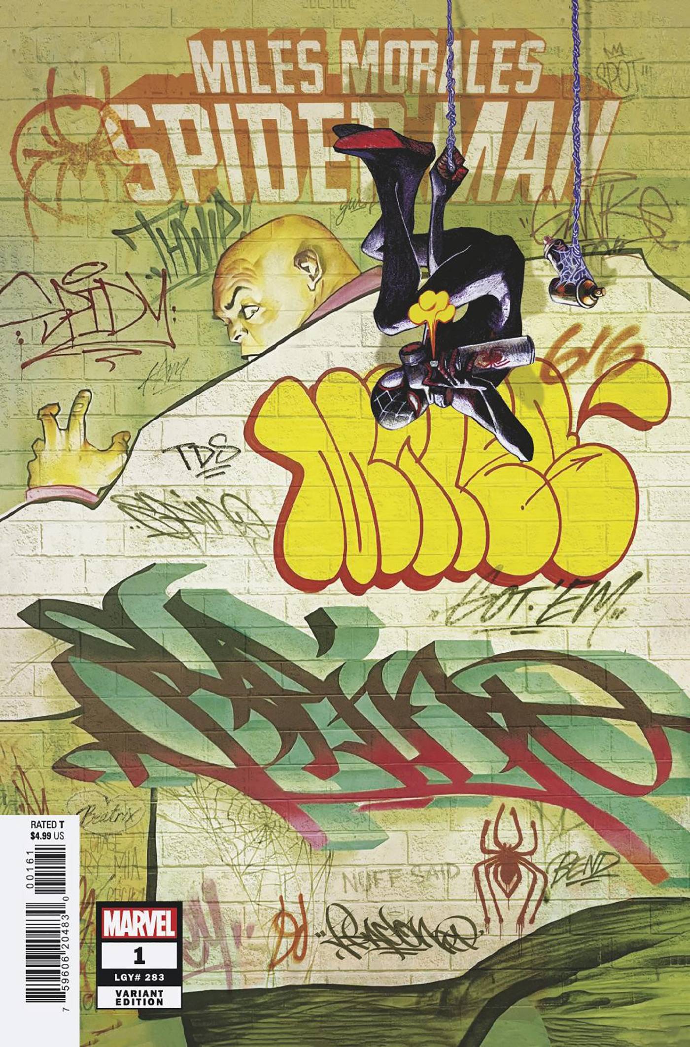 MILES MORALES SPIDER-MAN #1 GRAFFITI VAR