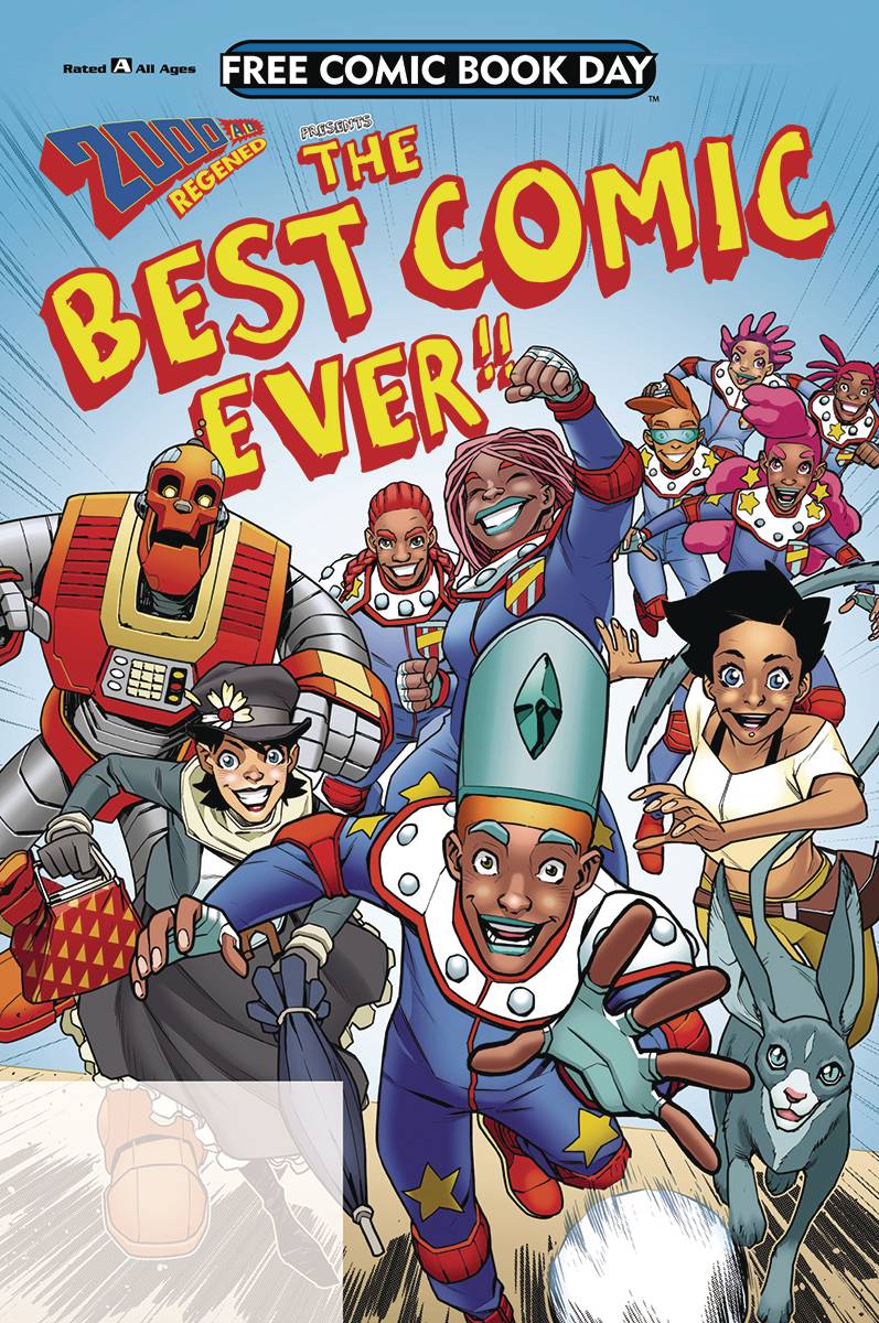 FCBD 2023 2000 AD PRESENTS THE BEST COMIC EVER (Net)