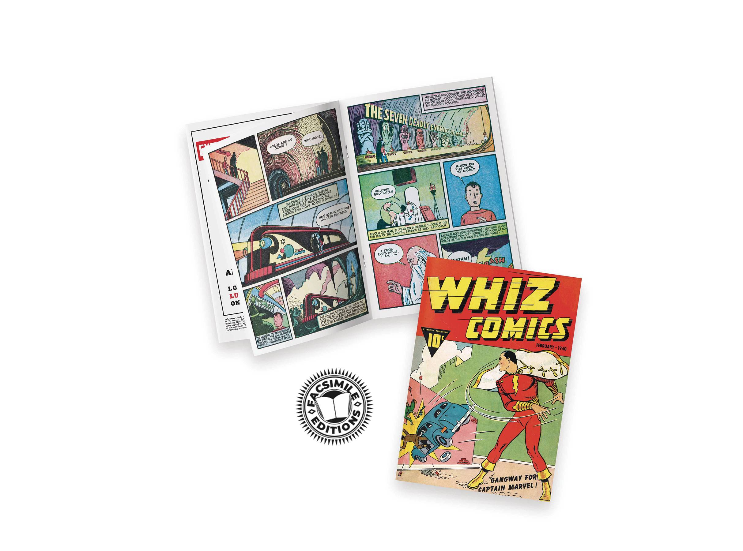 PS ARTBOOKS WHIZ COMICS FACSMILE ED #2 (C: 0-1-2)